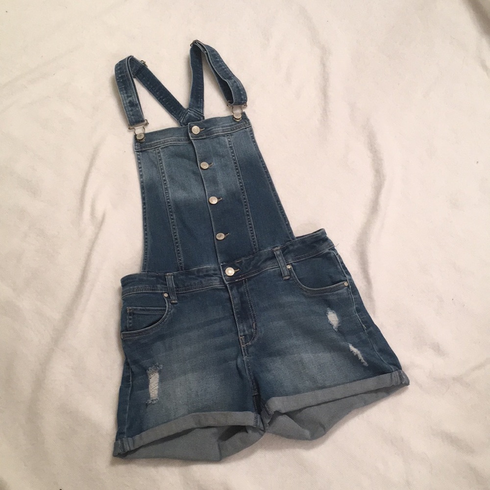 Denim Overalls
